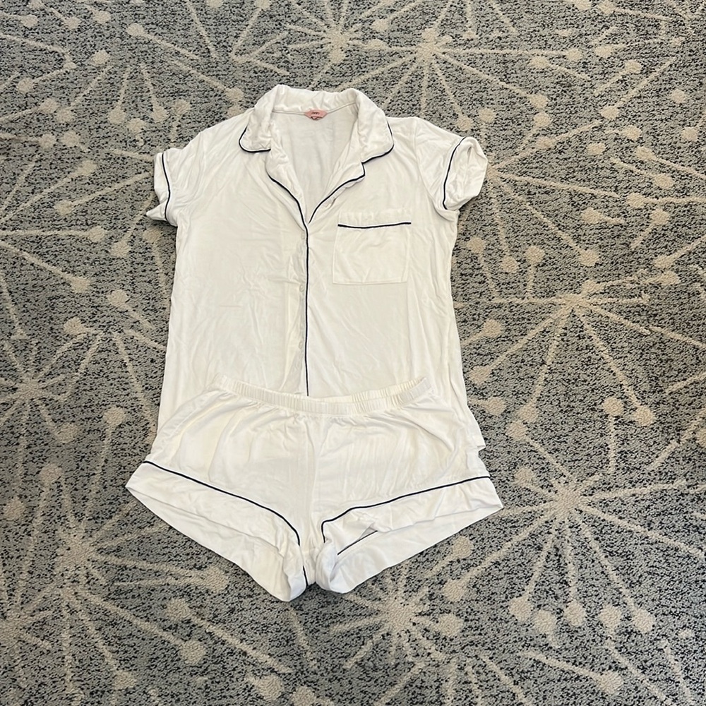 Eberjey Tencel Modal Shortie Short PJ Set